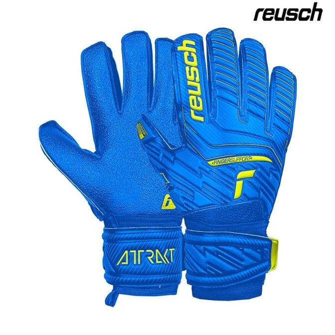 Sarung Tangan Kiper Plus Tulang Pelindung Jari - REUSCH ATTRAKT SG