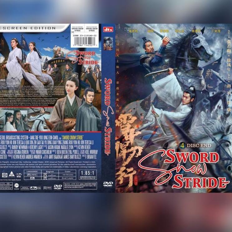 Sale Kaset Seri Silat Mandarin SWORD SNOW STRIDE - 2022 - 4disk-end Free Bubble Wrap