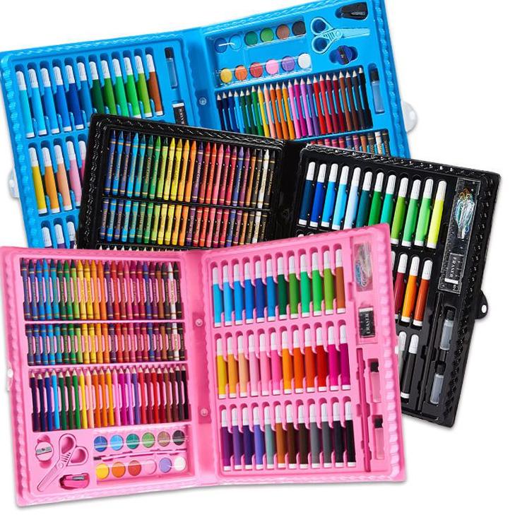 

Grosir Belanja COD Art Full Set 150Pcs / 208Pcs / Krayon Mewarnai Anak Pensil Warna Perlengkapan Mewarnai Lukis P49 P53