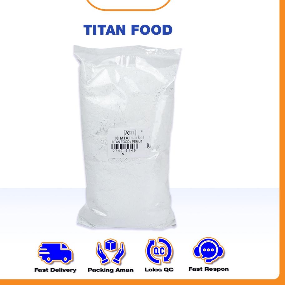 

Discount ✔️ Titanium Dioxide Food Grade / Bahan dasar pemutih makanan / Titan Food Halal / Pemutih Bakso / Kerupuk 500gr