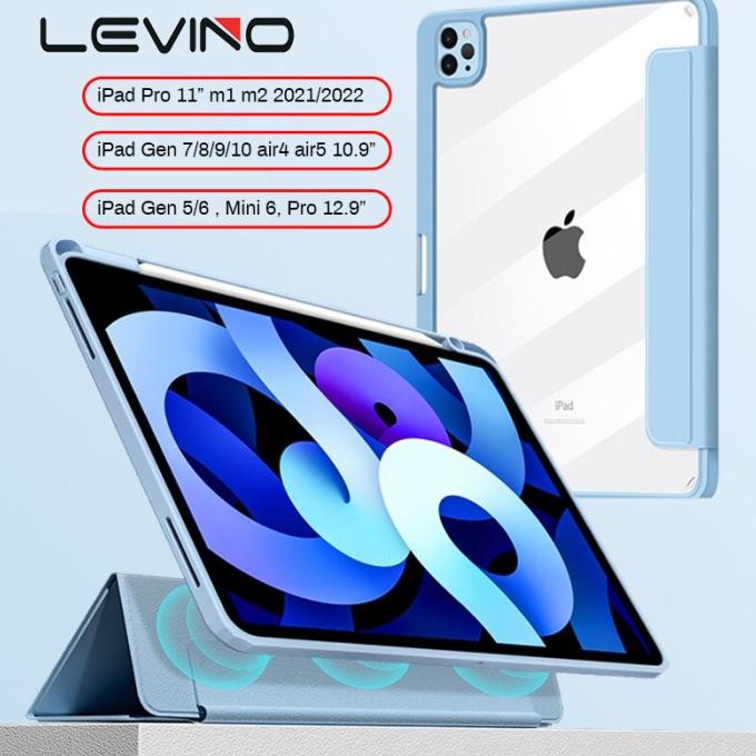 iPad Case LEVINO Detachable Magnet Case for iPad Pro 11"/Gen 9 10.2"