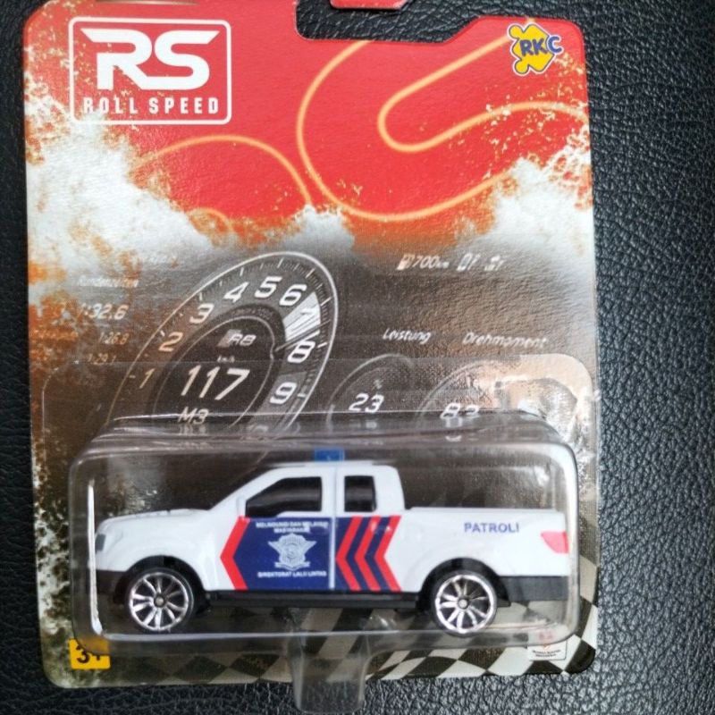 diecast mobil polisi