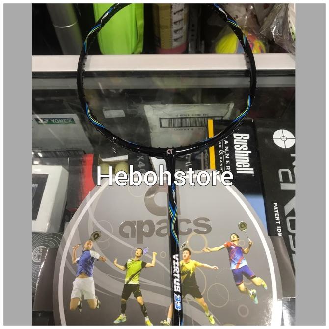 RAKET BADMINTON APACS VIRTUS 33 BISA 35 LBS FREE GRIP PROMO