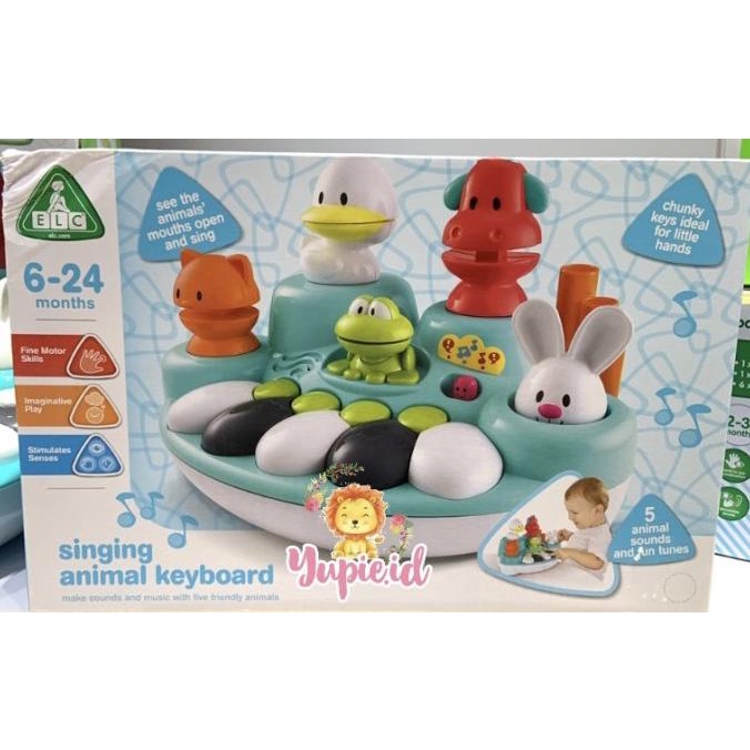 Hot Sale Elc Singing Animal Keyboard Termurah