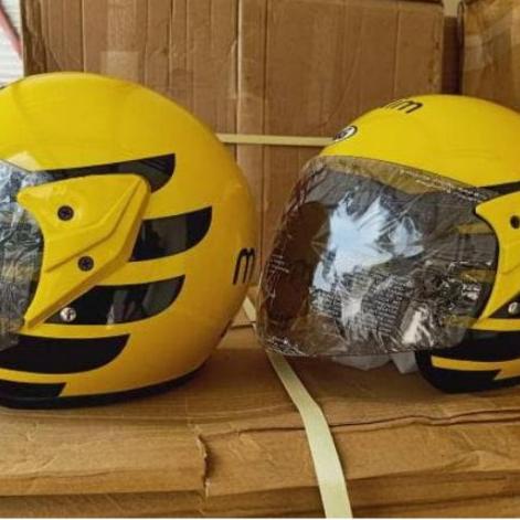 HELM MAXIM HELM KUNING ORI HELM DRIVER OJOL MURAH BERKUALITAS
