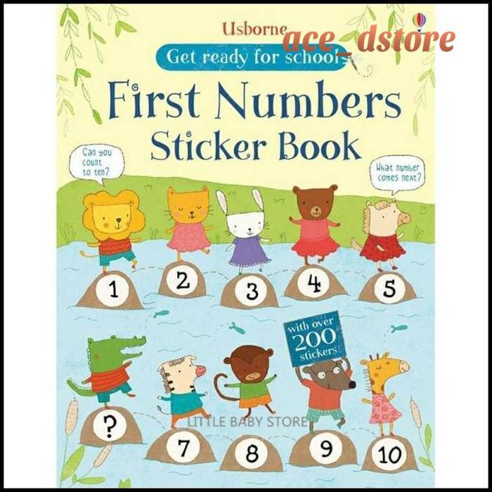 

USBORNE STICKER BOOK (SOFT COVER) / BUKU STIKER ANAK POPULER