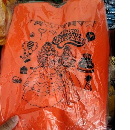 

COD TAS ULTAH ULANG TAHUN TALI 25 X 35 HARGA untuk SATUAN TAS YA SATUAN / PERLEMBAR BARBIE