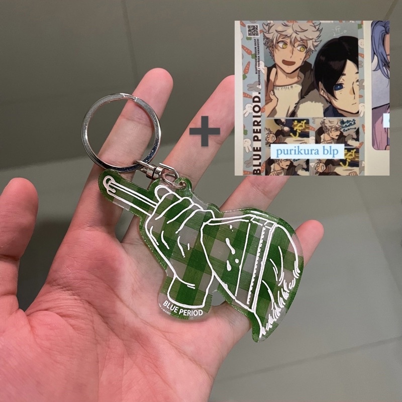 keychain yotasuke & purikura blue period
