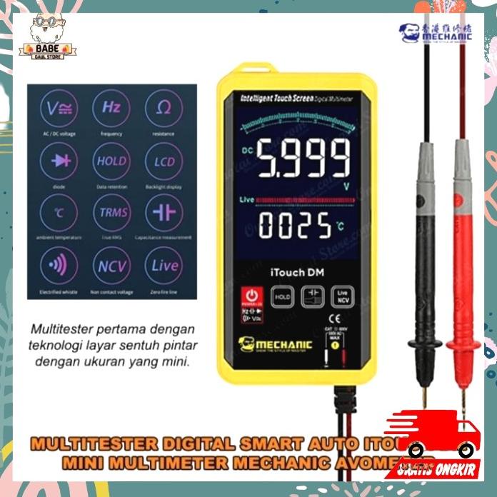 Multitester Digital Smart Itouch Dm Mini Multitester Mechanic Avometer