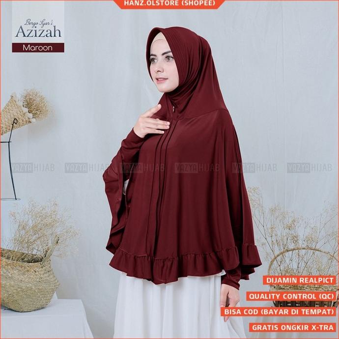 Hijab Jilbab Panjang Jilbab Jumbo Bergo Terbaru Lengan Kerudung Tangan