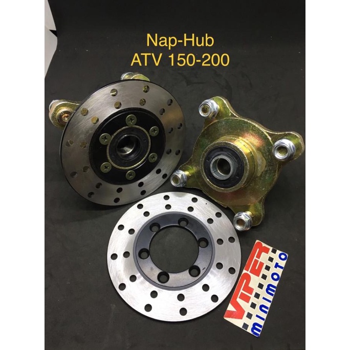 Nap - Hub Roda Depan Cakram + Disc ATV - Gokart - Buggy 150-200