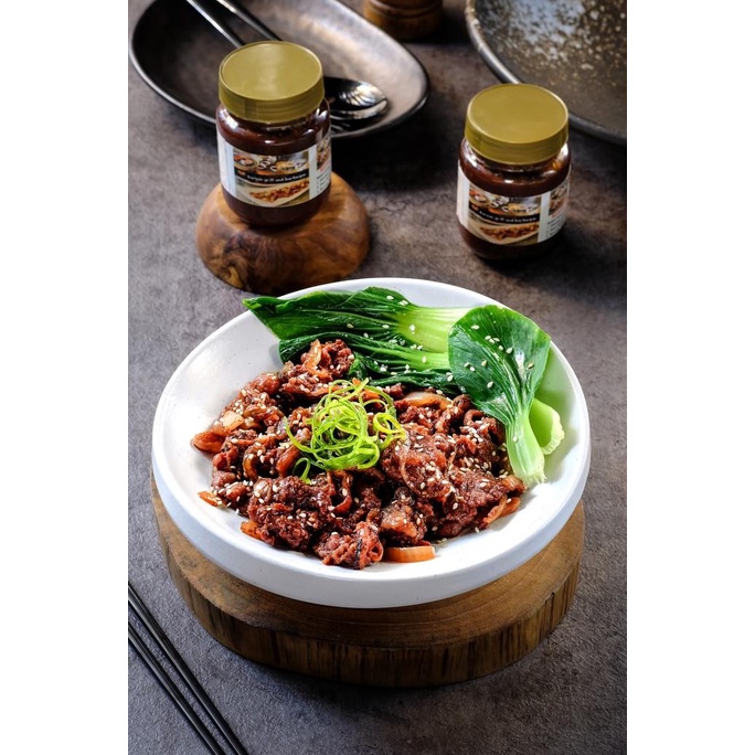 

Bumbu Korean BBQ Grill Premium 500gram Bisa panggang dengan Teflon