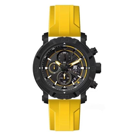 COD Jam Tangan Pria Analog T5 Chronograp Original Strap karet Tahan Air/Jam Tangan Pria Original