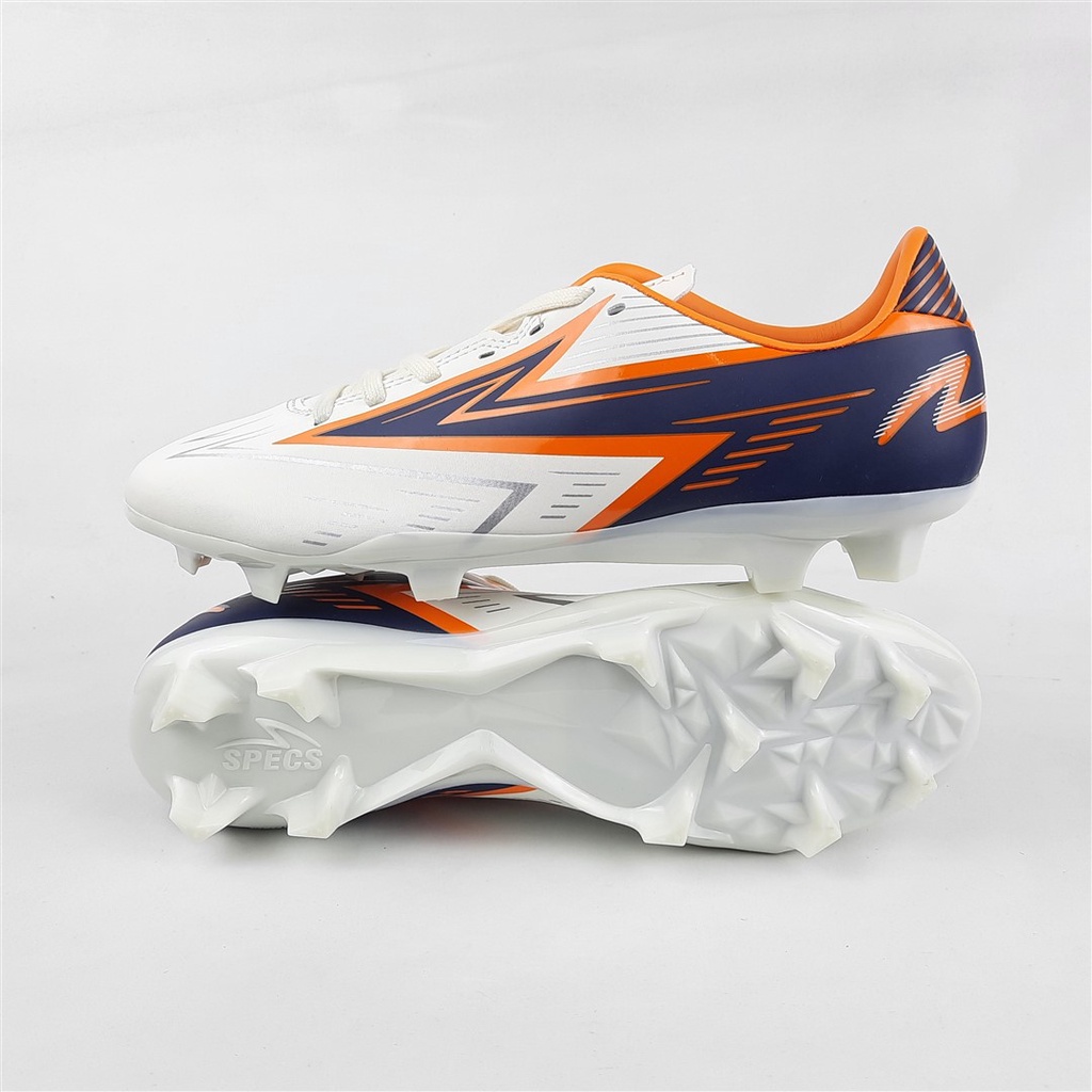 Specs Sepatu sepak Bola Hyperspeed 1.5 Fg Lily White Night Fall Tropic Orange 39-43