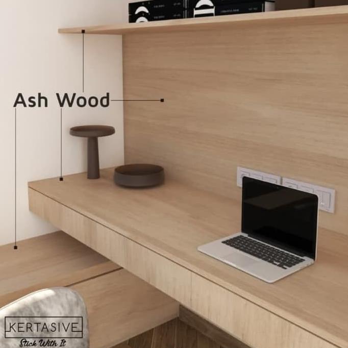 Kertasive Ash Wood - Pelapis Kayu - Wallpaper Dinding