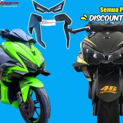 best produk] Winglet Gp Dan Spoiler Yamaha Aerox 155