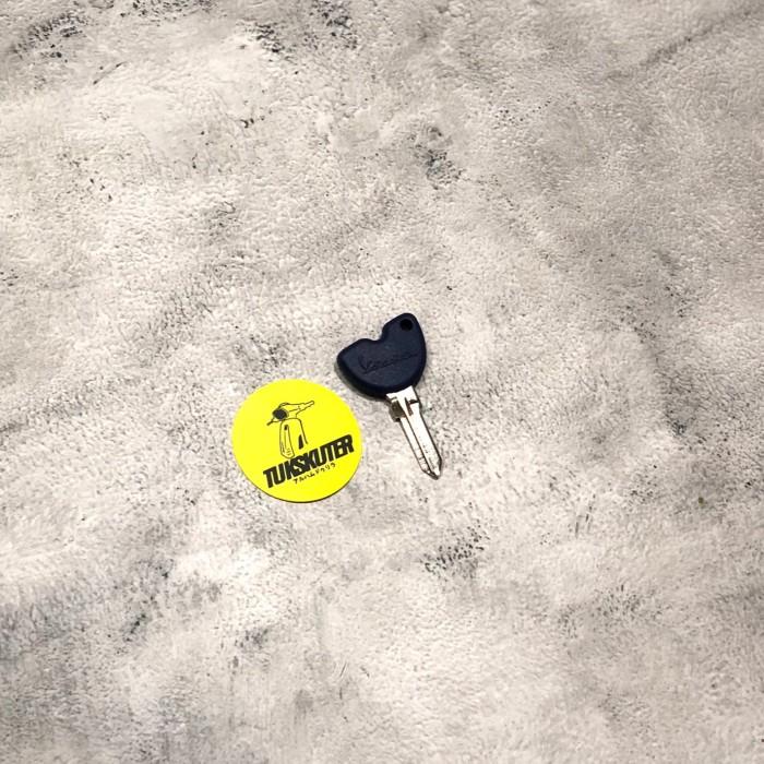 Terlaris Blank Key Kunci Biru Duplikat Original Piaggio Vespa Matic