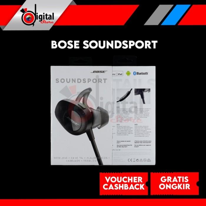 Bose Soundsport Wireless Earphone In Ear Headsets Sports - Black