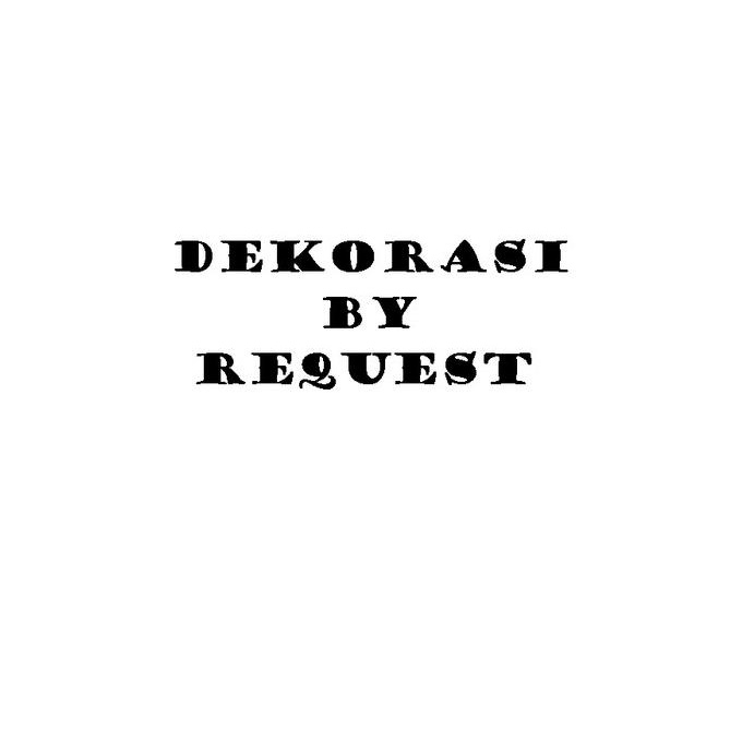 DEKORASI RUMAH BY REQUEST WALL PAPER STIKER WALPAPER STICKER DINDING