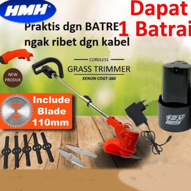 XENON CDGT720 Mesin Potong Rumput Baterai Grass Trimmer Cordless 20V