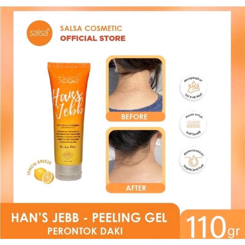 SALSA HANS JEBB EXFOLIASI Pembersih Daki Perontok Daki Skin