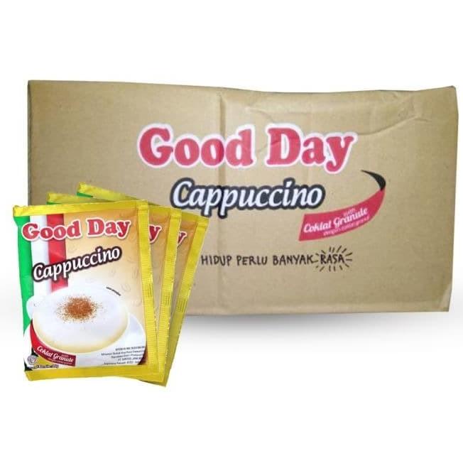 

Kopi Good Day Cappuccino 1 Dus ( 12 Renteng / 120 Sachet ) - Grosir