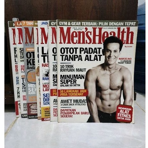 MAJALAH MENS HEALTH INDONESIA 2004
