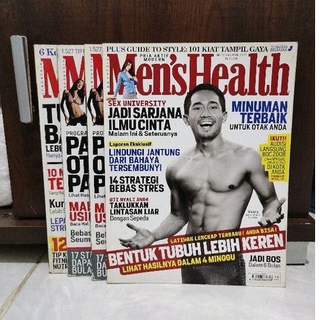 MAJALAH MENS HEALTH INDONESIA 2008
