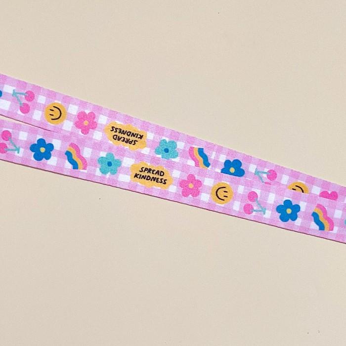

Pink Picnic Lanyard