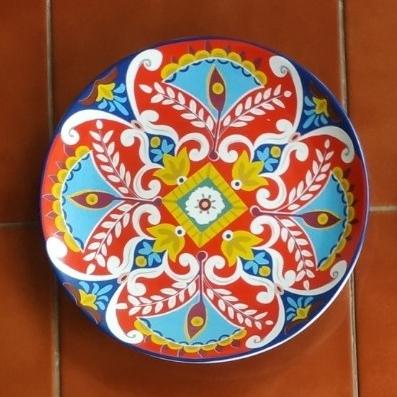 Set/ Paketan Piring Keramik Hiasan Pajangan Dinding Motif Maroko