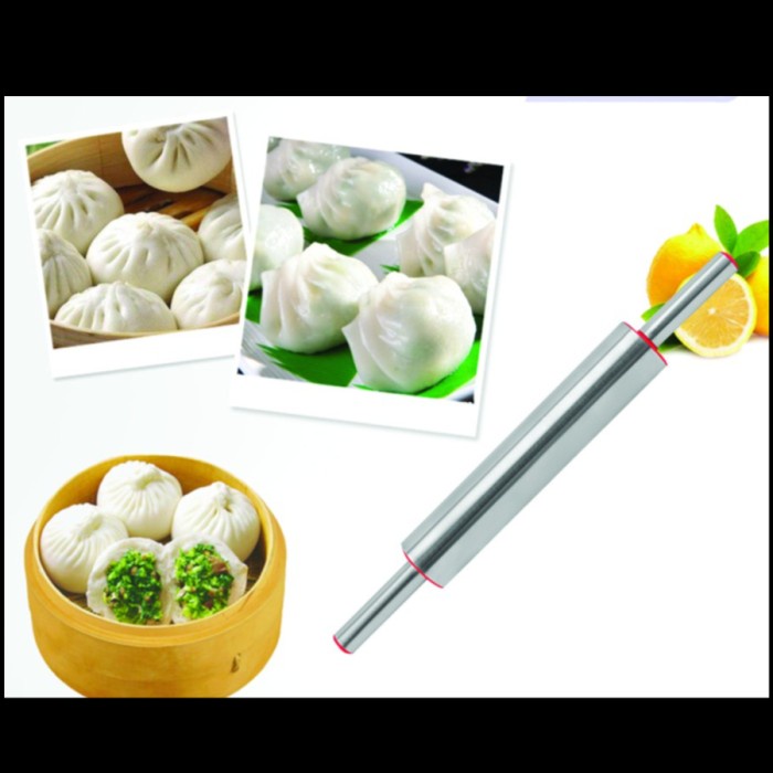 

Premium Rolling Pin Stainless Panjang 44cm