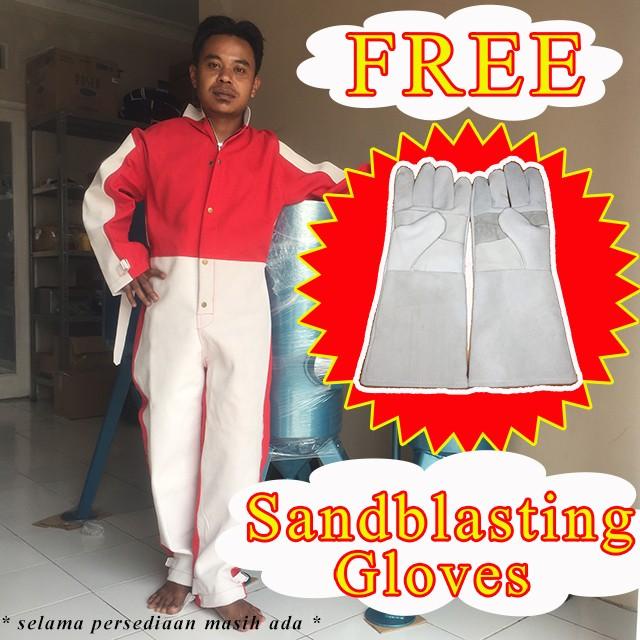 Wearpack Blasting Suit Baju Blasting Sandblasting Suit Resleting