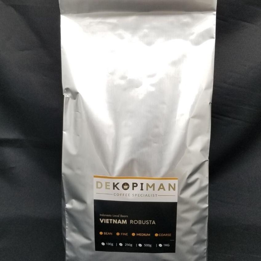 

Kopi Bubuk / Biji Vietnam Robusta 1 Kg Kopi Janan Mutu Fresh Sangrai Terenak Aroma Wangi Top