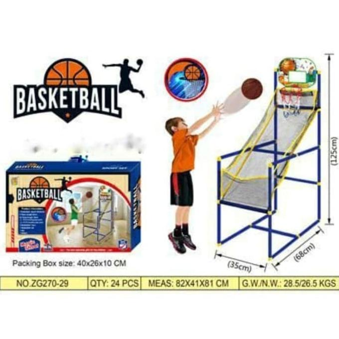 Promo Mainan Anak Basket Ring Basketball Bola Olahraga Laki Laki Cowok Edukasi Usia Umur 3 4 5 6 7 8