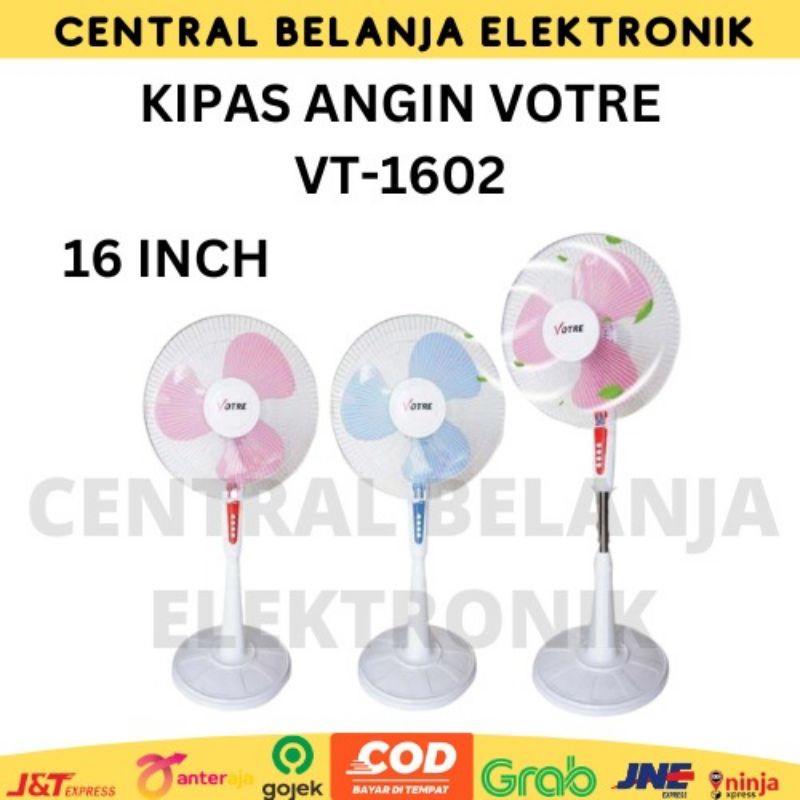 Votre standfan VT 1602 16inch / kipas angin berdiri votre 16inch VT1602