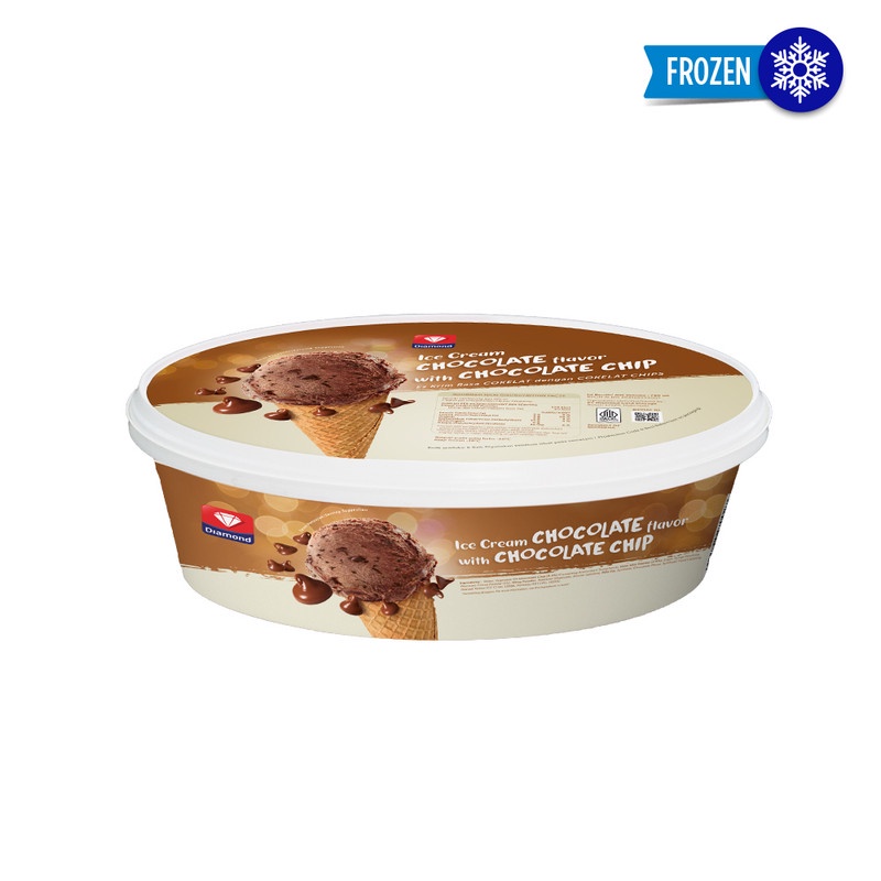 Diamond Ice Cream Chocolate Chip 700ml