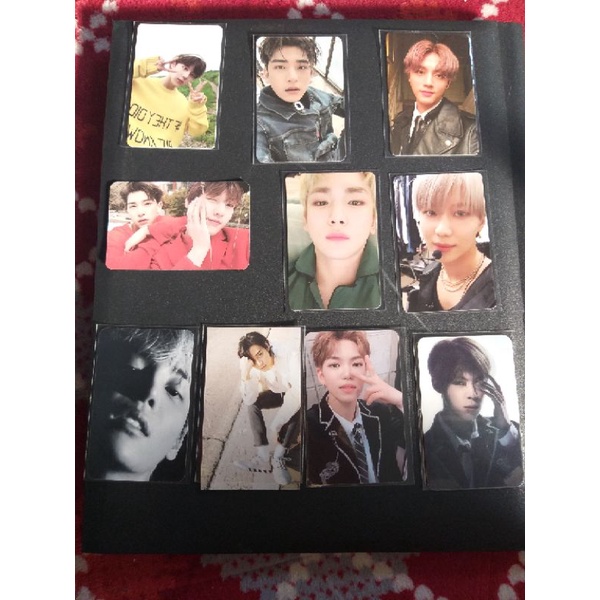 KEY, SUPER M TAEMIN, H&D, SF9, VERI VERY, LEE HANGYUL, X1 OFFICIAL PHOTOCARD