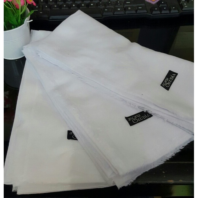 [PALEMBANG] JILBAB SEKOLAH SEGI EMPAT RAWIS SAUDIA KATUN POLOS BAHAN ADEM MURAH PALEMBANG PRETTY OLS