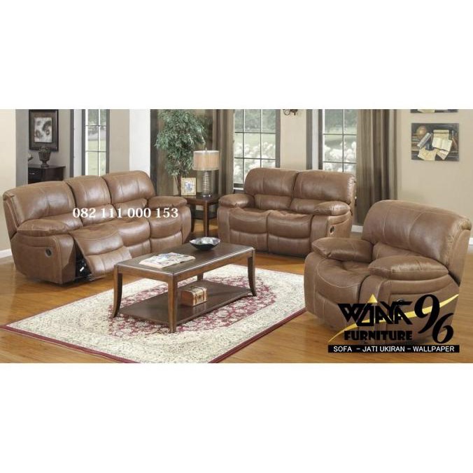 

SOFA SOFA RECLINER GARANSI 2 TAHUN EL09I09A82L