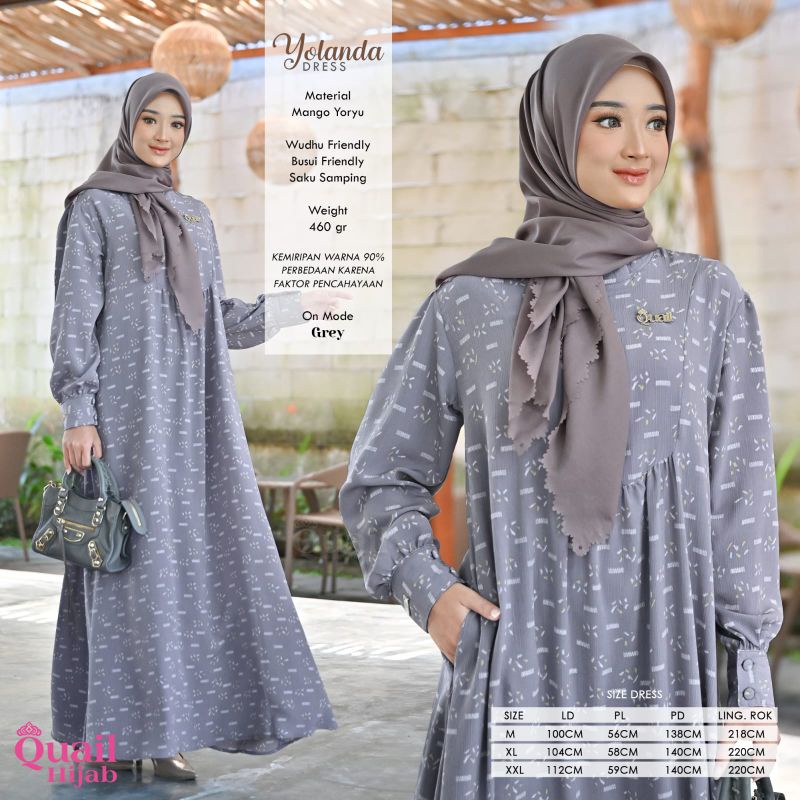 Yolanda Gamis QuaiL Hijab