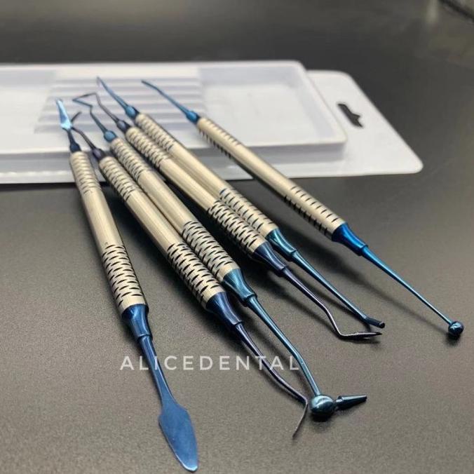 Set dental plastik plastis filling instrument teflon instrumen gigi