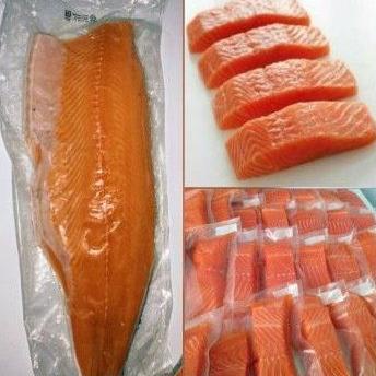 

salmon chilli kemasan vacum 195-210 gr per pack murah bandung Non COD