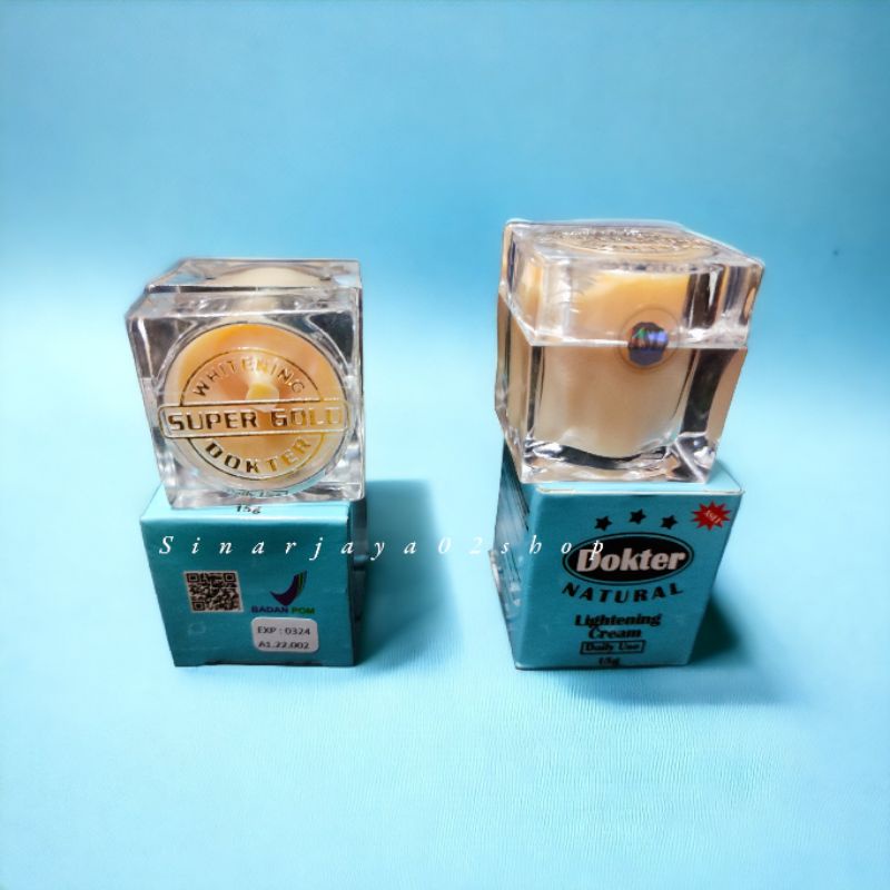 Cream Dr Biru BPOM Natural Whitening Original 20g