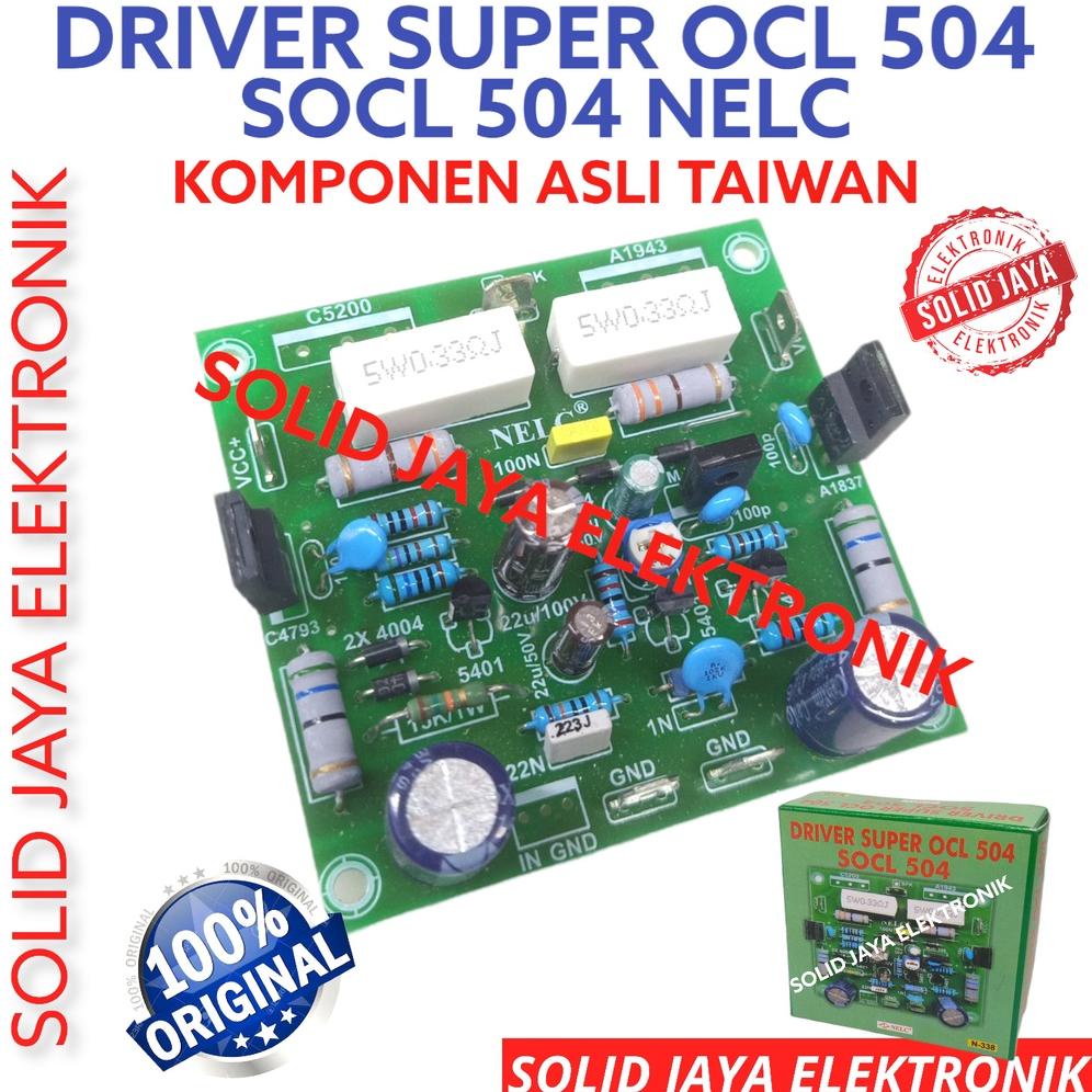 KIT DRIVER POWER SOCL 504 SUPER OCL 504 SOCL504 DRIVER AMPLI AMPLIFIER SOUND SOCL-504 SUPER OCL-504 