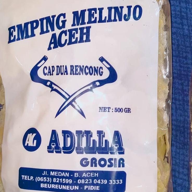 

Emping Melinjo Aceh Grade A Isi 500G (Adilla)