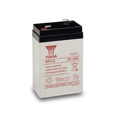 Baterai YUASA 6 Volt 4 Ah Original Aki Kering Accu 6volt 6v 4Ah Asli