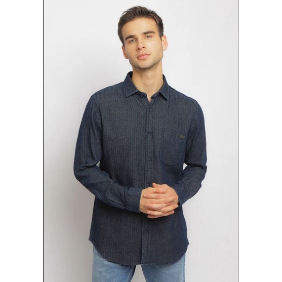 Kemeja Denim Original Lois Jeans KLL 374 D
