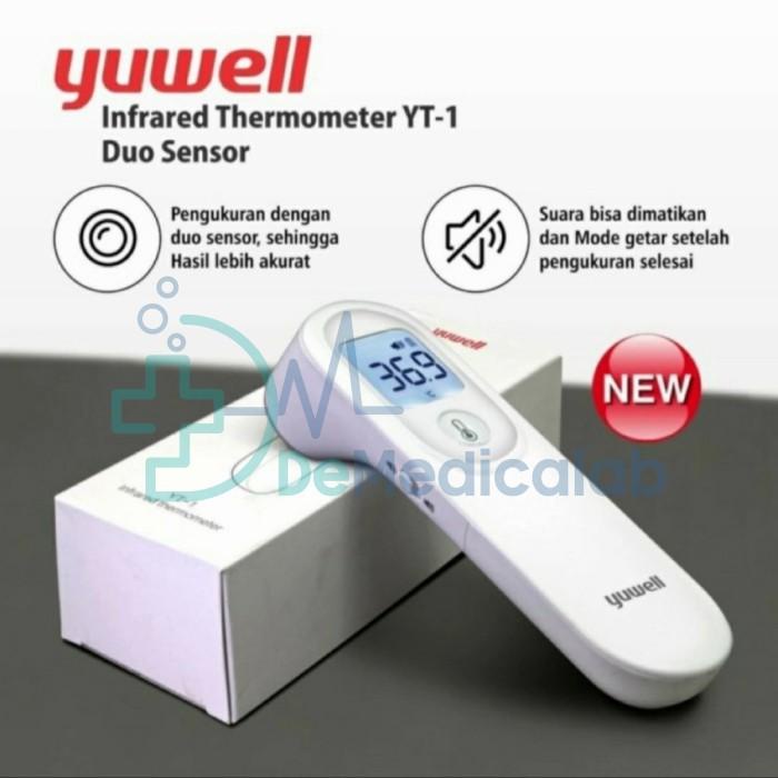 Terlaris Thermometer Digital Yuwell Yt-1 Termometer Gun Yt 1
