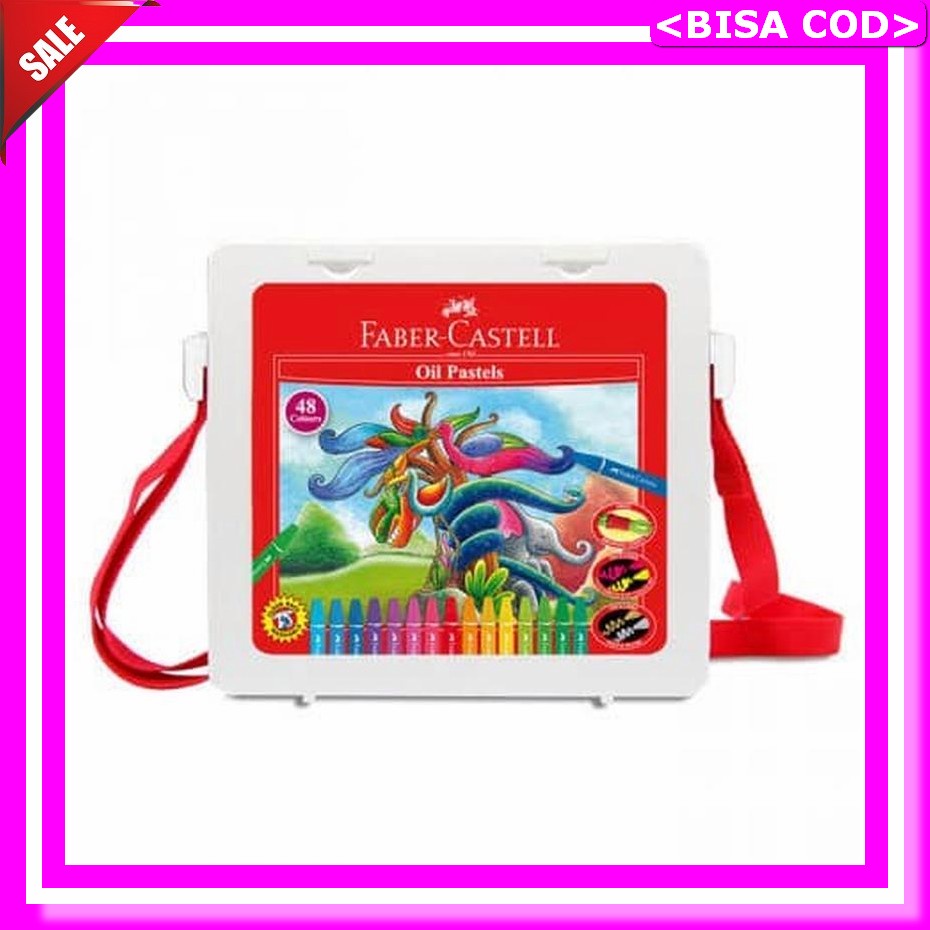 

Oil Pastel Isi 12 Warna Cerah Dengan Pen Holder Extender Rautan Pensil Krayon Kerayon Crayon Faber-Castell Hexagonal Oil Pastel 48 / Crayon 48 Warna