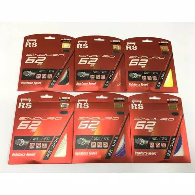 Ready Senar Raket Rs Enduro 62 Original